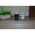 Customized color 300ML  Enamel  Tumbler with Rolled rim